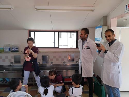 エジプトから歯科医師が見学に来られました。